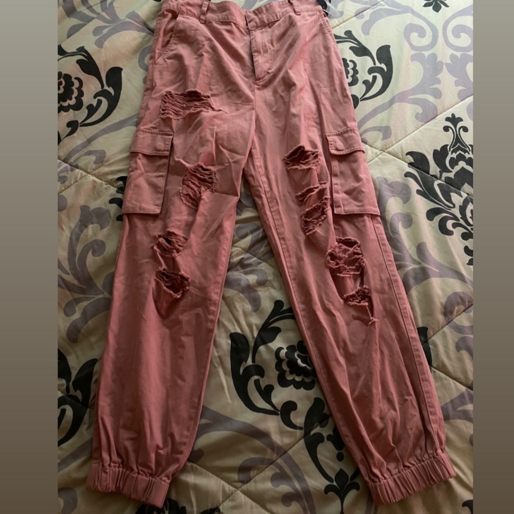 Pink joggers